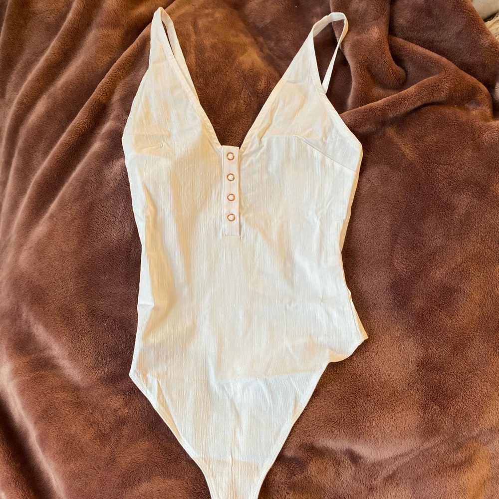 Free People Henley Bodysuit